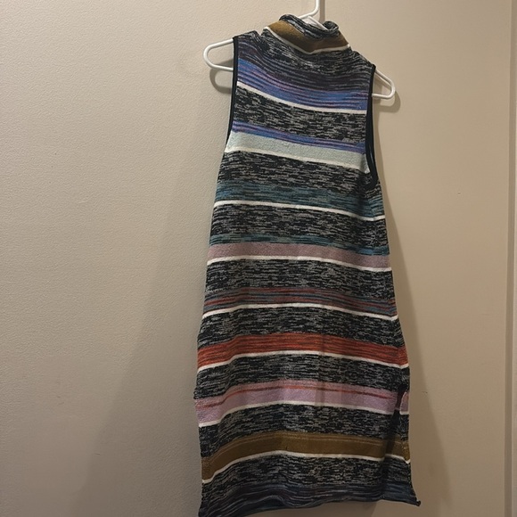 Anthropologie sweater Mini Dress Sleeveless Mock Neck- medium - Picture 6 of 6